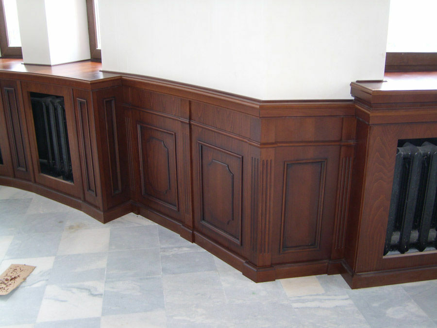 Декоративная отделка стен Дизайнерская отделка Стеновые панели из массива дуба, бука, ясеня, ореха