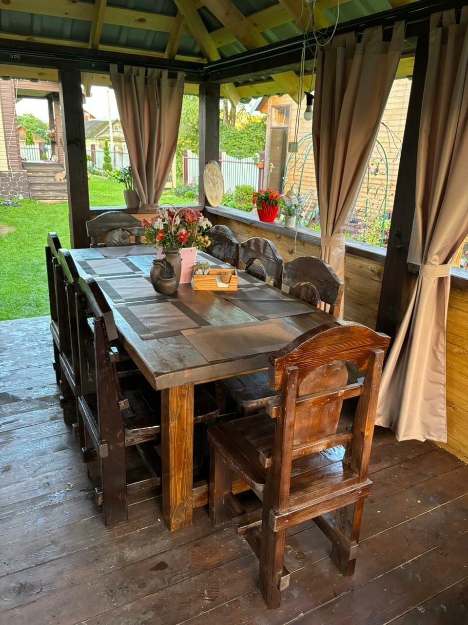 Стол для кафе Мебель для кафе Мебель для ресторанов Мебель для бара Столы и стулья из массива сосны